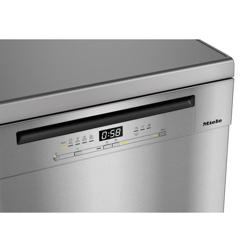 Miele G5811SCCLST Full Size Dishwasher - Clean Steel | HBH Woolacotts