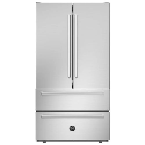 Bertazzoni Master Series 90cm French Door Frost Free Fridge Freezer - Stainless Steel