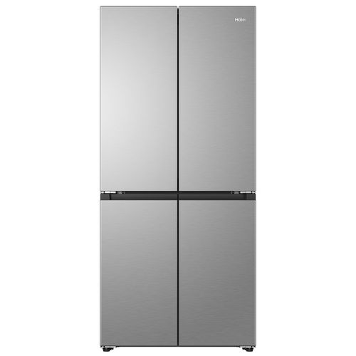 Haier Cube Multidoor American Fridge Freezer - Inox