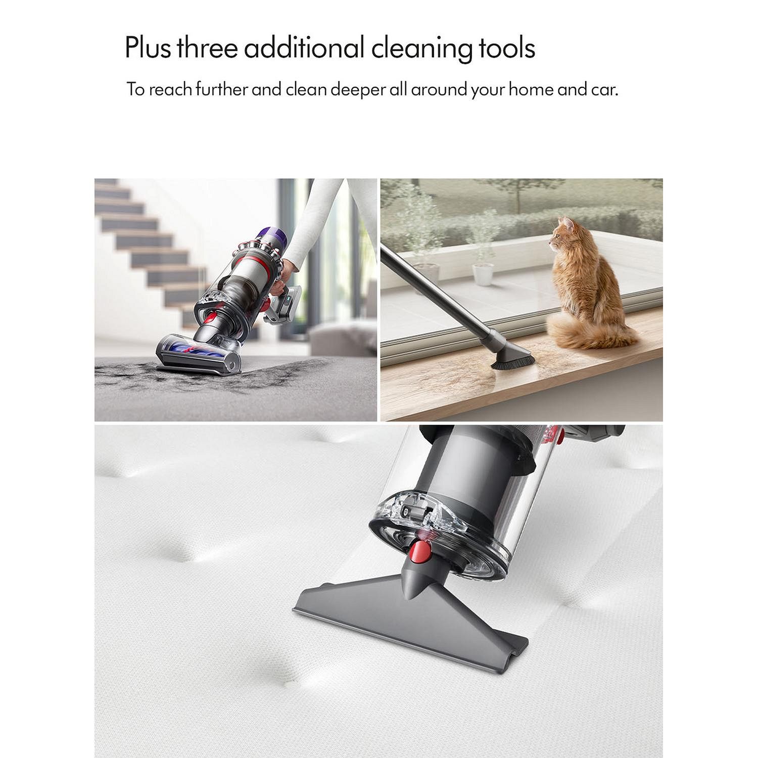 Dyson V15 Cordless Vacuum Cleaner - Grey | HBH Woolacotts