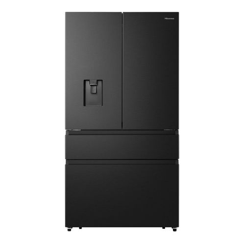 Hisense Non-Plumbed Frost Free French Door Fridge Freezer - Black