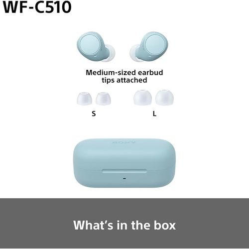 Sony WF-C510 Truly Wireless Bluetooth Earbuds - WFC510/L In Blue (Open Box Deal)