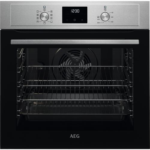 AEG 3000 SurroundCook Built-In Electric Single Oven - Stainless Steel