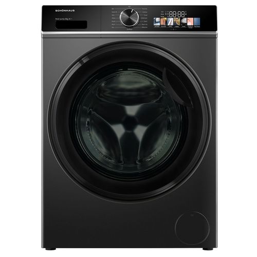 Schonhaus TDSHF018A3G 8kg Heat Pump Tumble Dryer - Graphite