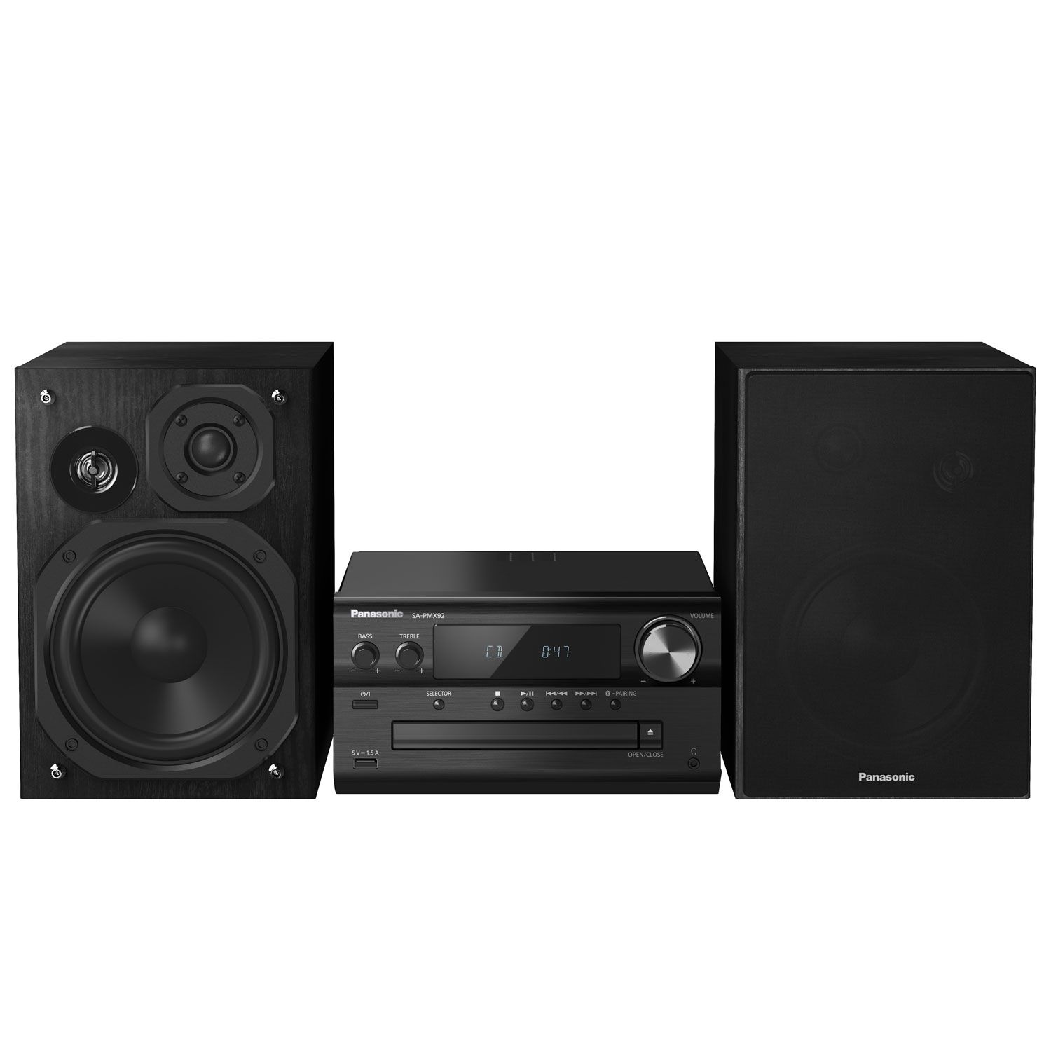 Panasonic SC-PMX92 Micro Hi-Fi System with Bluetooth and Radio