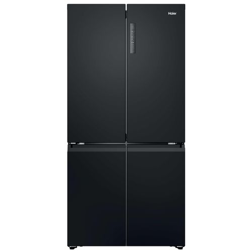 Haier Series 3 American Fridge Freezer - Black