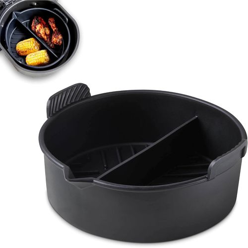 Tower T843094 Air Fryer Round Solid Tray with Divider