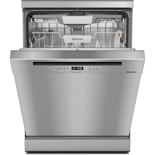 Miele G5811SCCLST Full Size Dishwasher - Clean Steel | HBH Woolacotts